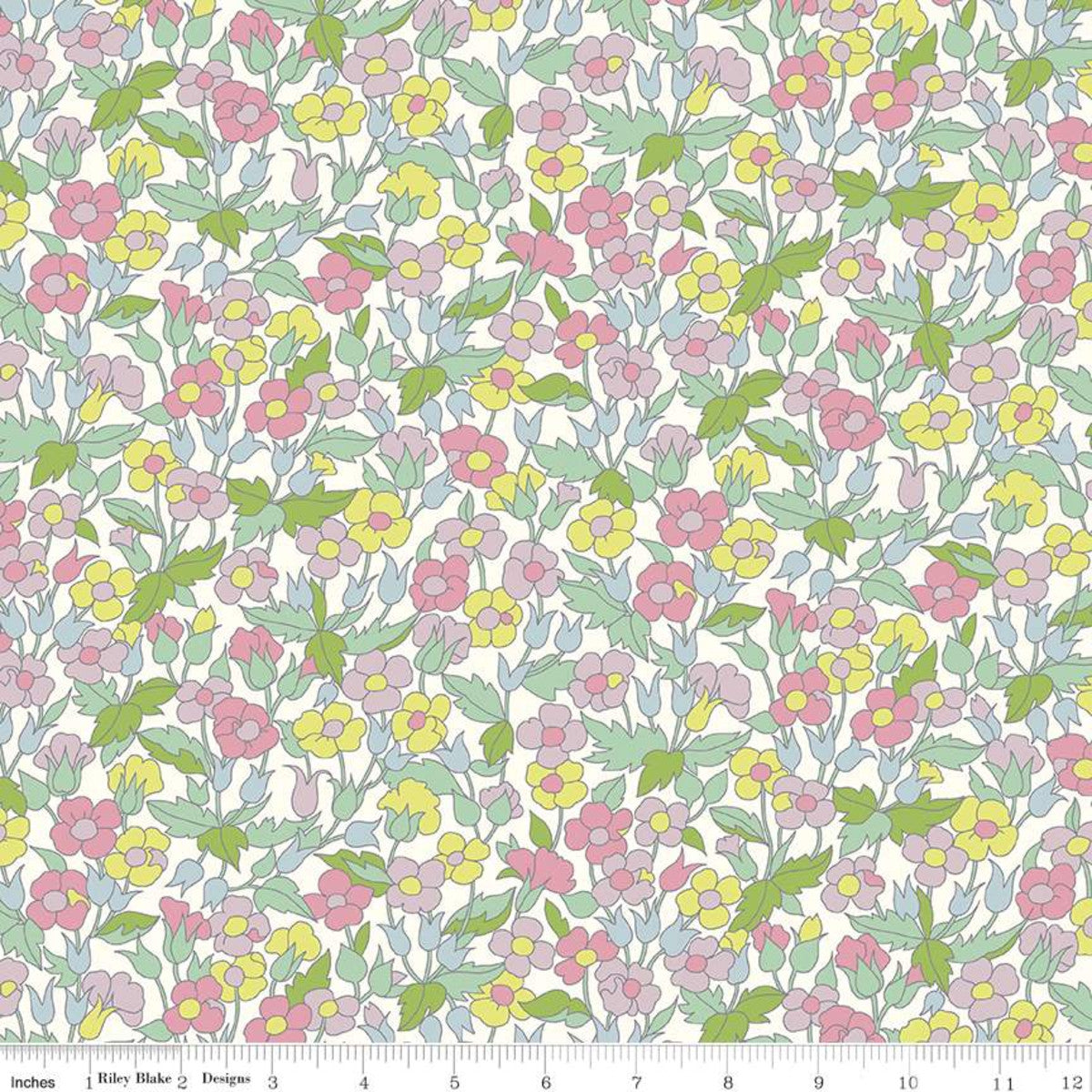 Piccadilly Poppy Bright - The Carnaby Collection by Liberty Fabric Felt