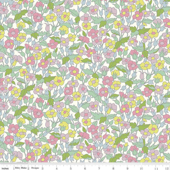 Piccadilly Poppy Bright - The Carnaby Collection by Liberty Fabric Felt
