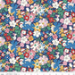 Westbourne Posy Flower Blue & Yellow - Carnaby Collection - Liberty Cotton Fabric ✂️ £15 pm