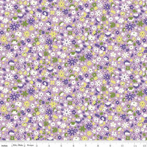 Bloomsbury Blossom Lilac - Liberty Carnaby Collection Cotton Fabric