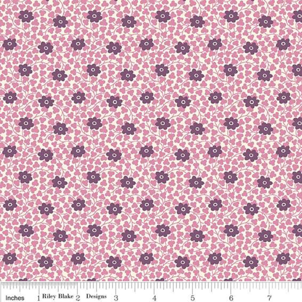 Chelsea Flower Pink - The Flower Show Midnight Garden Collection Liberty - Cotton Fabric ✂️ £10 pm *SALE*