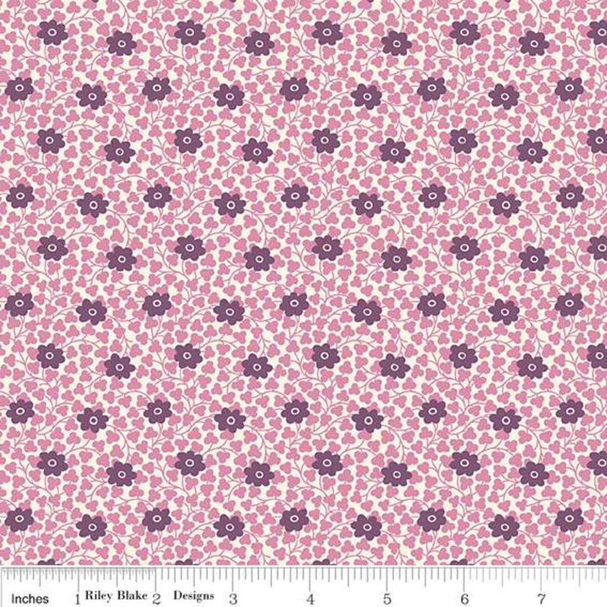 Chelsea Flower Pink - The Flower Show Midnight Garden Collection Liberty - Cotton Fabric ✂️ £10 pm *SALE*