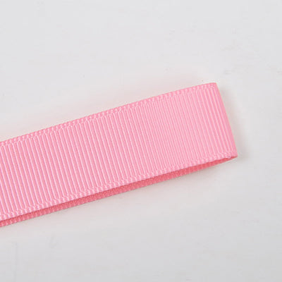 150 - Pink Solid Plain Grosgrain Ribbon