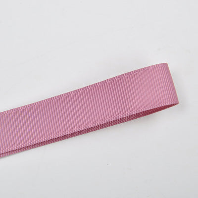 3/8" 165 - Rosy Mauve Solid Plain Grosgrain Ribbon 9/10mm
