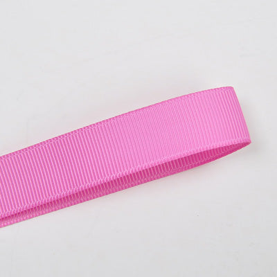 182 - Rose Bloom Solid Plain Grosgrain Ribbon