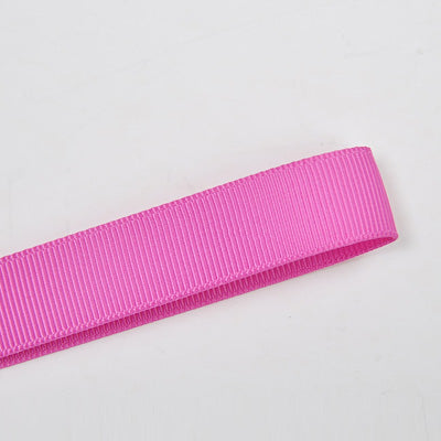 183 - Garden Rose Solid Plain Grosgrain Ribbon