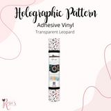 Teckwrap Transparent Leopard Pattern Adhesive Vinyl