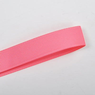 7/8" (22mm) 210 - Coral Rose Solid Plain Grosgrain Ribbon x 5m ✂️ *SALE*