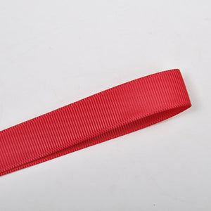 264 - Ruby Solid Plain Grosgrain Ribbon