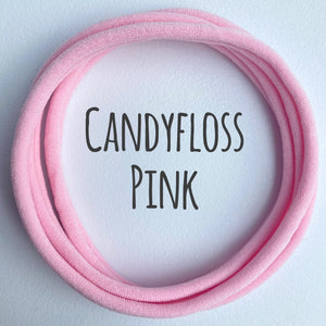 Candyfloss Pink - Dainties by Nylon Headbands