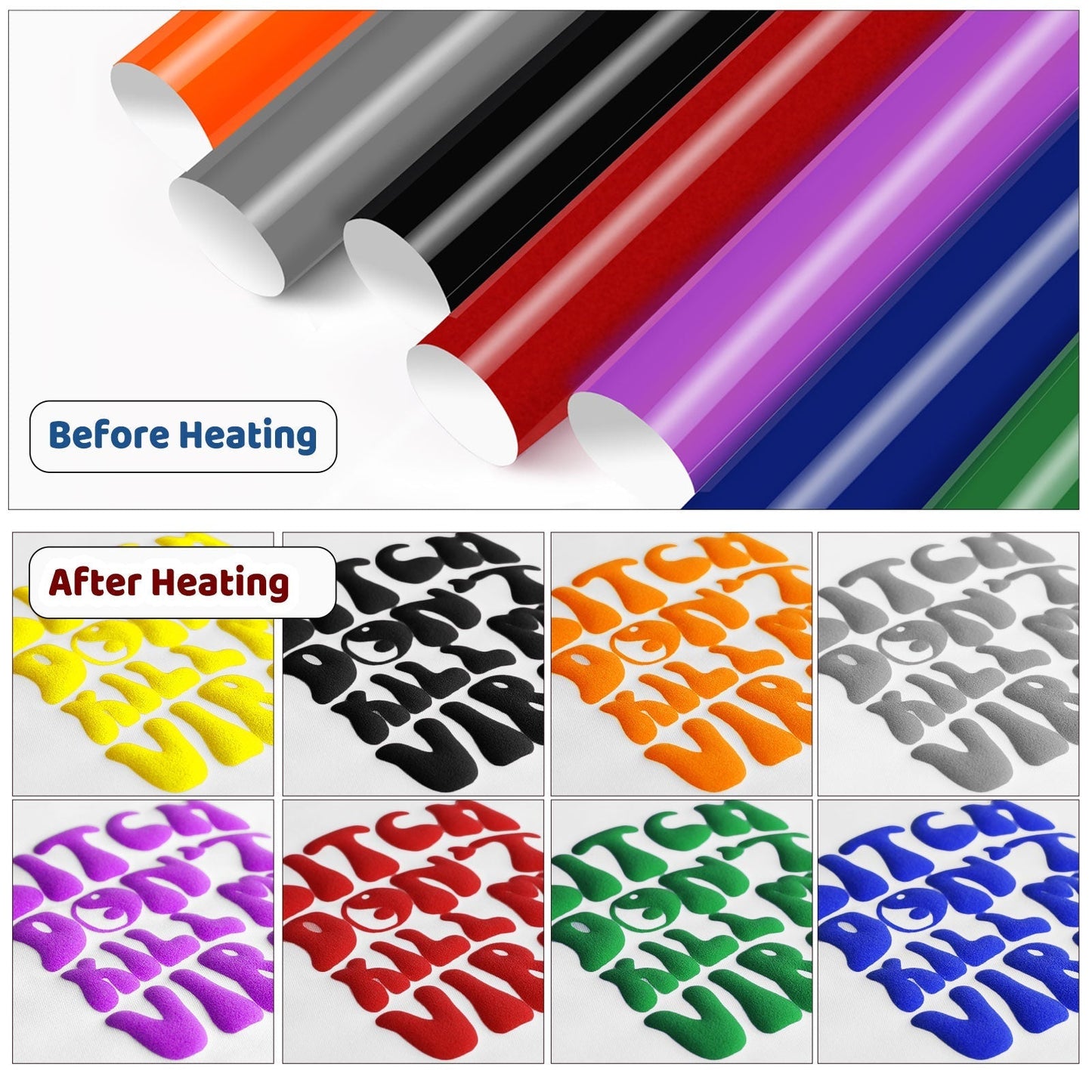 Tiffany Puff Teckwrap HTV Heat Transfer Vinyl ✂️