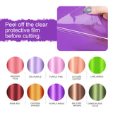 Iris Purple Bubble Free Mirror Chrome Teckwrap Adhesive Vinyl ✂️
