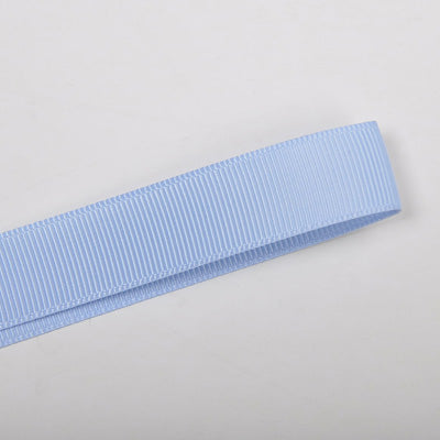 307 - Bluebell Solid Plain Grosgrain Ribbon