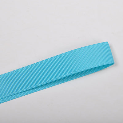 317 - Misty Turquoise Solid Plain Grosgrain Ribbon