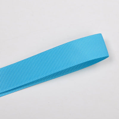 340 - Turquoise Solid Plain Grosgrain Ribbon