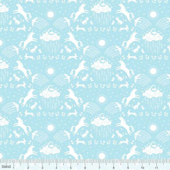 *SALE* Unicorn Dreams Mint - Happy Skies - Blend
