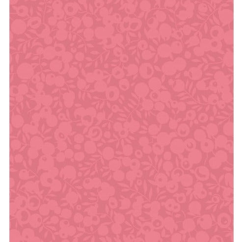 Rhubarb Pink 5688 - Wiltshire Shadow - Liberty Cotton Fabric ✂️ £10 pm *SALE*