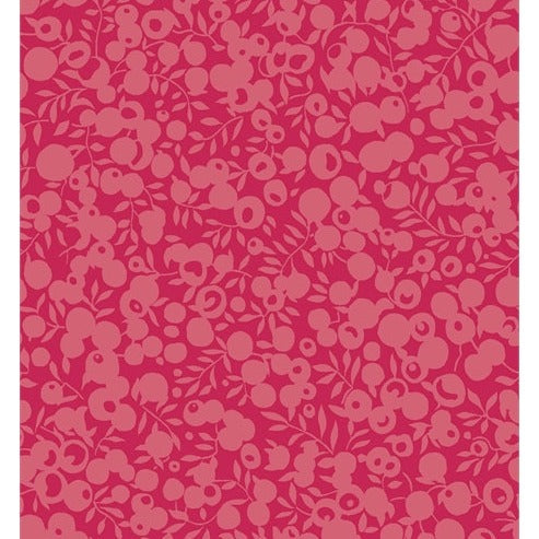 Raspberry Pink 5689 - Wiltshire Shadow - Liberty Cotton Fabric ✂️ £10 pm *SALE*