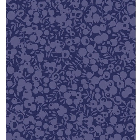 Iris Purple 5693 - Wiltshire Shadow - Liberty Cotton Fabric ✂️ £10 pm *SALE*