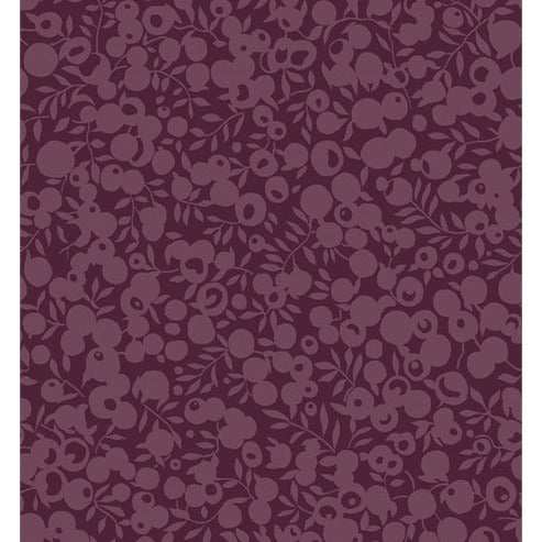 Mulberry Purple 5694 - Wiltshire Shadow - Liberty Cotton Fabric ✂️ £10 pm *SALE*