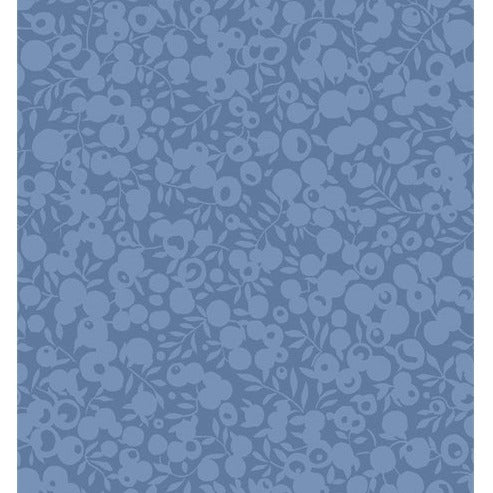 Denim Blue 5695 - Wiltshire Shadow - Liberty Cotton Fabric ✂️ £10 pm *SALE*