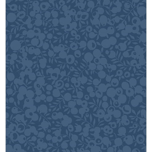 Indigo Blue 5702- Wiltshire Shadow - Liberty Cotton Fabric ✂️ £10 pm *SALE*