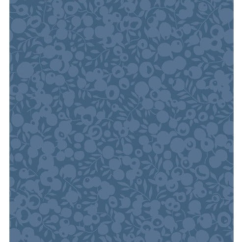 Chambray Blue 5703 - Wiltshire Shadow - Liberty Cotton Fabric ✂️ £10 pm *SALE*