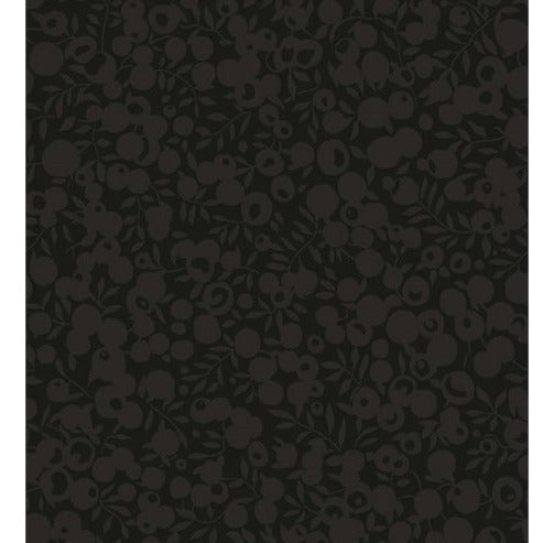 Black 5714 - Liberty Wiltshire Shadow Collection Cotton Fabric