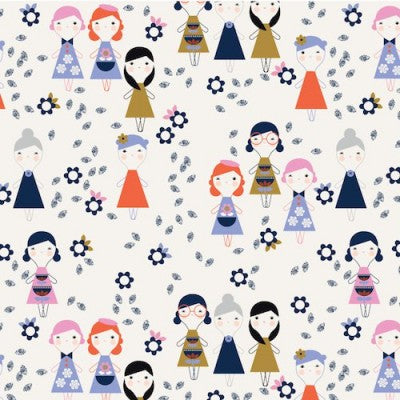 Amelie Doll - Amelie - Dashwood Studio Cotton Fabric ✂️ £9 pm *SALE*