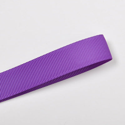 465 - Purple Solid Plain Grosgrain Ribbon