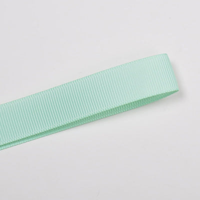 513 - Pastel Green Solid Plain Grosgrain Ribbon