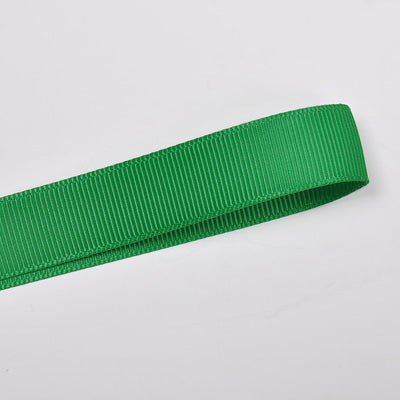 580 - Emerald Solid Plain Grosgrain Ribbon