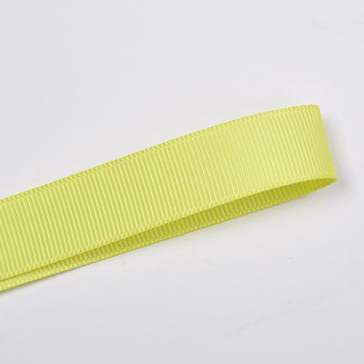 1" (25mm) 625 - Pineapple Yellow Solid Plain Grosgrain Ribbon x 5m✂️ *SALE*