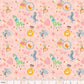 Circus Animals Big Top Pink - Storytime - Blend Cotton Fabric ✂️ £8 pm *SALE
