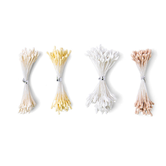 Flower Stamens White/Cream 400 pack Sizzix Essentials - 664614 ✂️