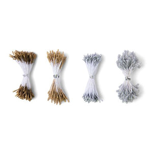 Flower Stamens Metallic 400 pack Sizzix Essentials - 664616 ✂️