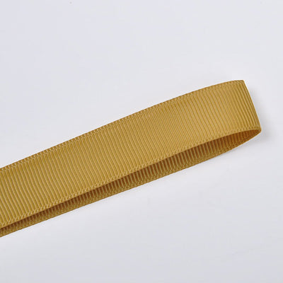 687 - Dijon Solid Plain Grosgrain Ribbon