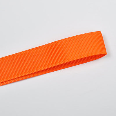751 - Russet Orange Solid Plain Grosgrain Ribbon