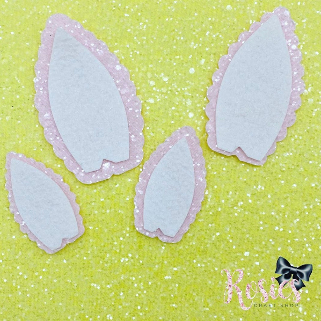Bunny Ears Plastic Template