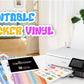 Holographic Teckwrap Inkjet Printable Sticker Vinyl - 15 Sheet Pack ✂️