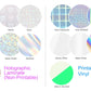 Holographic Laminate Teckwrap Inkject Printable Sticker Vinyl - 14 Sheet Pack ✂️