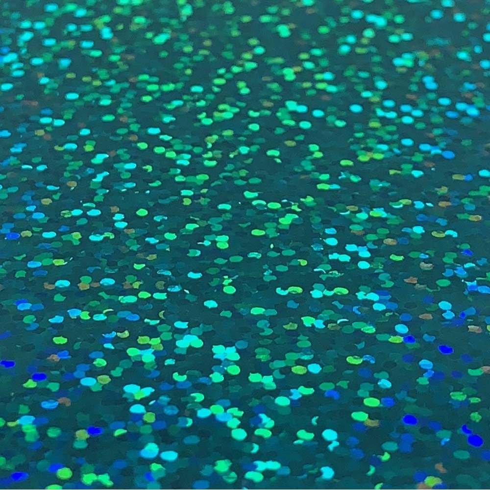 Aqua Holographic Sparkle Iron On Vinyl HTV