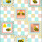 Bees Knees Pillow Panel - Bees Knees - Robert Kaufman Cotton Fabric ✂️
