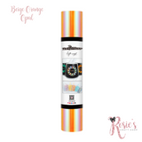 Beige Orange Teckwrap Opal Adhesive Vinyl ✂️
