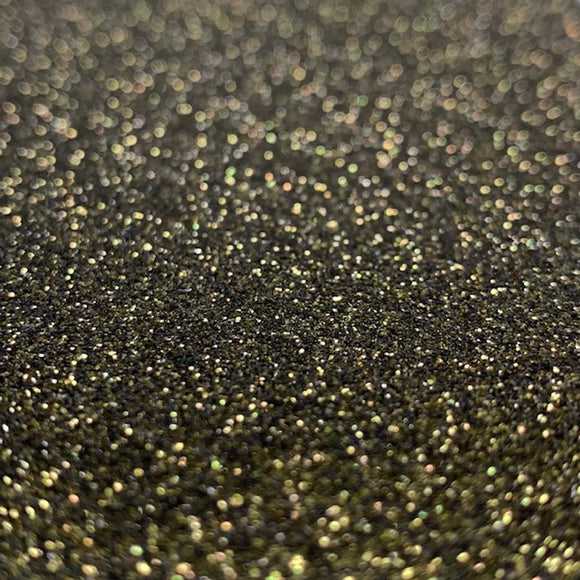 Black and Gold Mix Glitter Iron On Vinyl HTV ✂️