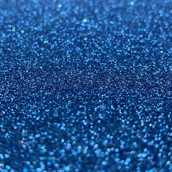 Sea Blue Glitter Iron On Vinyl HTV ✂️