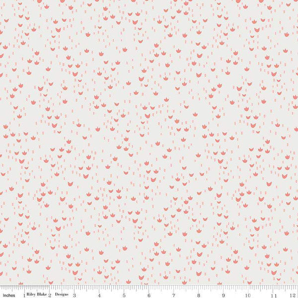 *SALE* Red Riding Hood Meadows Cream - Little Red In The Woods - Riley Blake Cotton Fabric