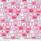 *SALE* Love Letters Light Pink - Punny Valentine by Riley Blake Cotton Fabric