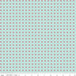 XOXO Mint - Punny Valentine by Riley Blake Cotton Fabric ✂️ £8 pm *SALE*