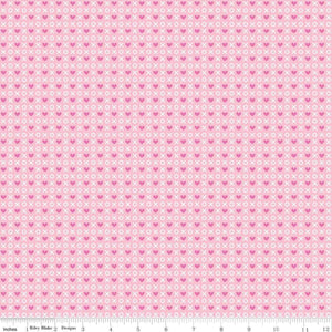 XOXO Pink - Punny Valentine by Riley Blake - Cotton Fabric